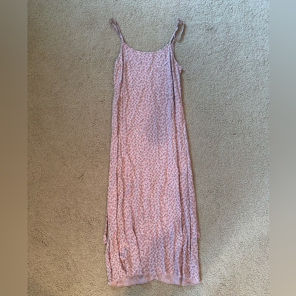 brandy melville long floral dress